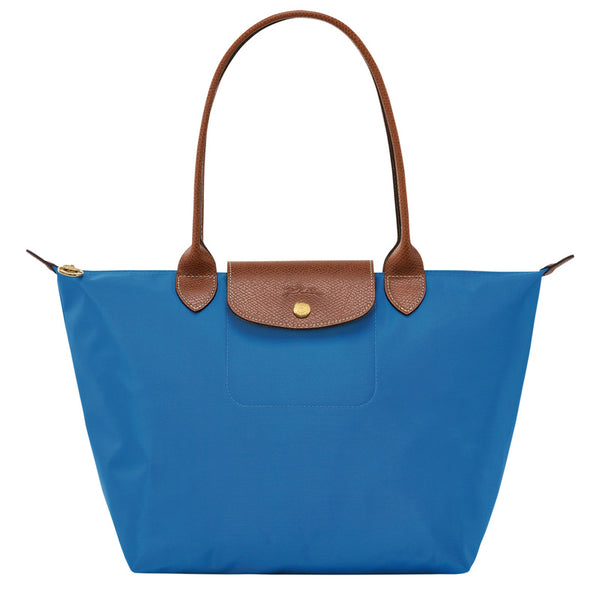LONGCHAMP Le Pliage Original – Schultertasche Größe M | Blau