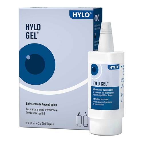 Hylo Gel Augentropfen – 2 x 10 ml