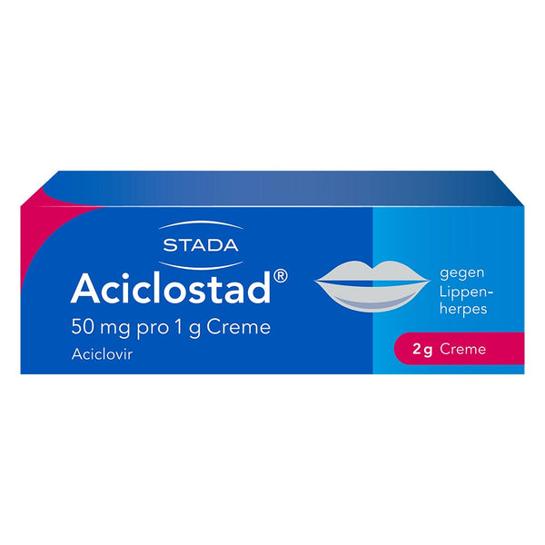 Aciclostad gegen Lippenherpes Aciclovir Creme
