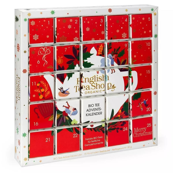 English Tea Shop – Puzzle Tee Adventskalender „Red Christmas“