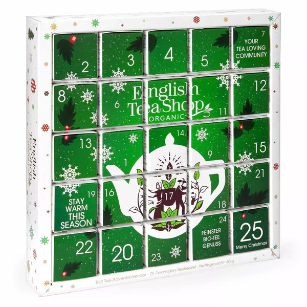 English Tea Shop – Puzzle Tee Adventskalender "Happy Holiday"