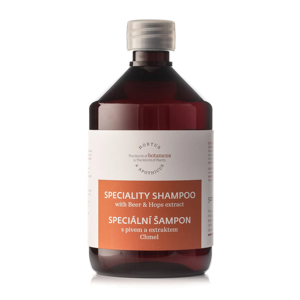 Spezial-Shampoo mit Bierblüte & Hopfenextrakt – für empfindliches Haar (sulfatfrei) 500 ml