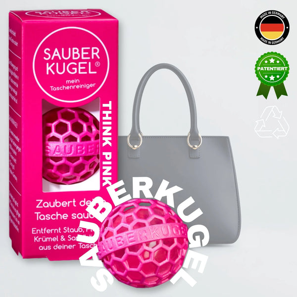 Sauberkugel – Der wiederverwendbare Taschenreiniger