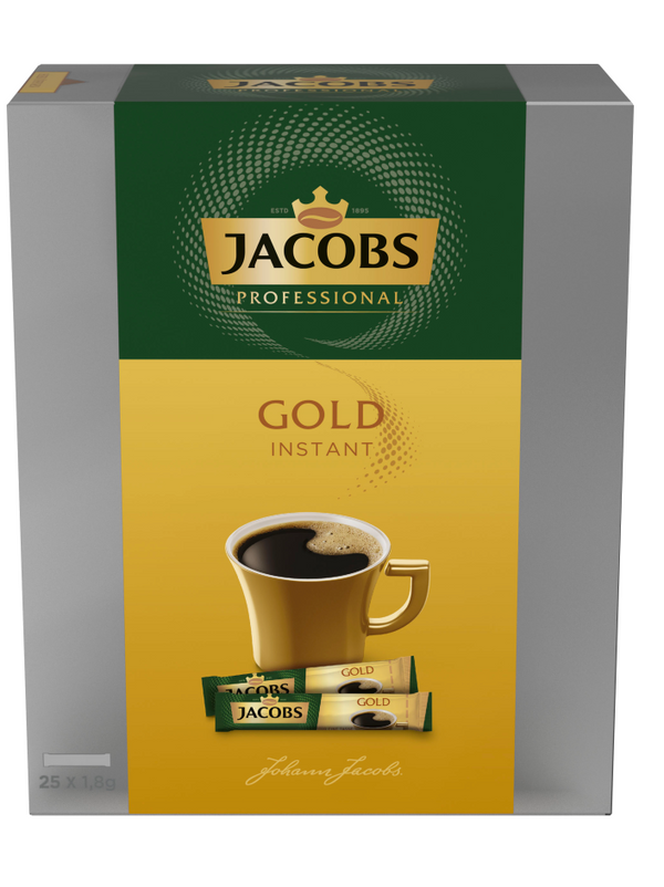JACOBS Gold Instant Tassenportionen 25x 1,8g
