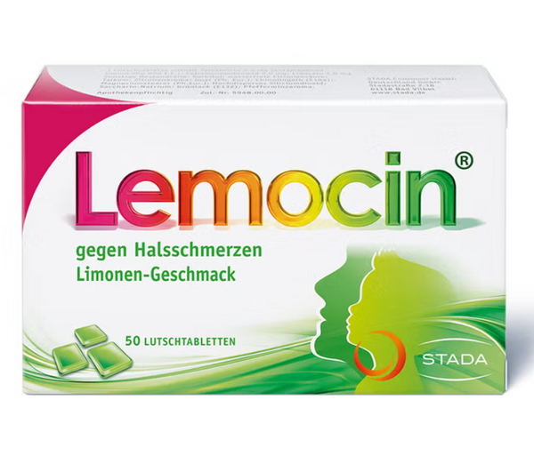 Lemocin Lutschtabletten gegen Halsschmerzen – 3-fach Wirkung bei Schluckbeschwerden