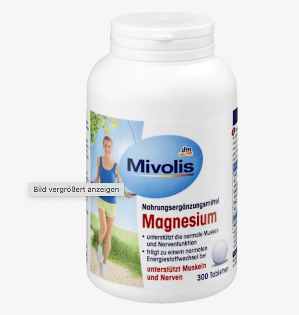 Mivolis Magnesium – 300 Tabletten (210 g)