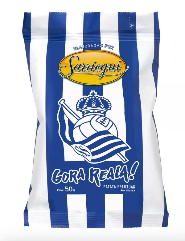 SARRIEGUI Kartoffelchips – Royal Sociedad Sonderedition