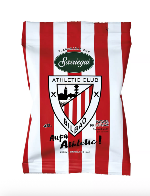 SARRIEGUI Kartoffelchips – Athletic Club Bilbao Edition (40g)