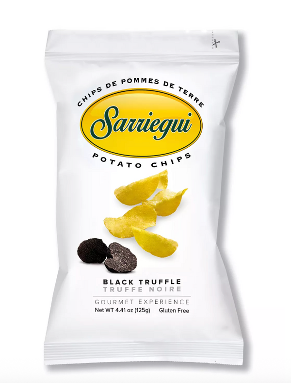 SARRIEGUI Kartoffelchips Schwarzer Trüffel – 125 g