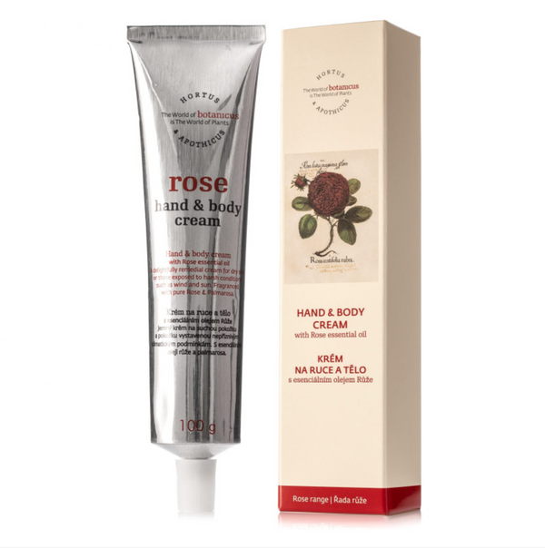 Botanicus - Hand- & Körpercreme mit ätherischem Rosenöl - 100g
