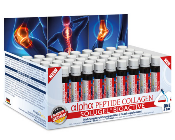 ALPHA PEPTIDE Collagen Active Gel – Gelenk-Trinkampullen (50 x 25 ml)