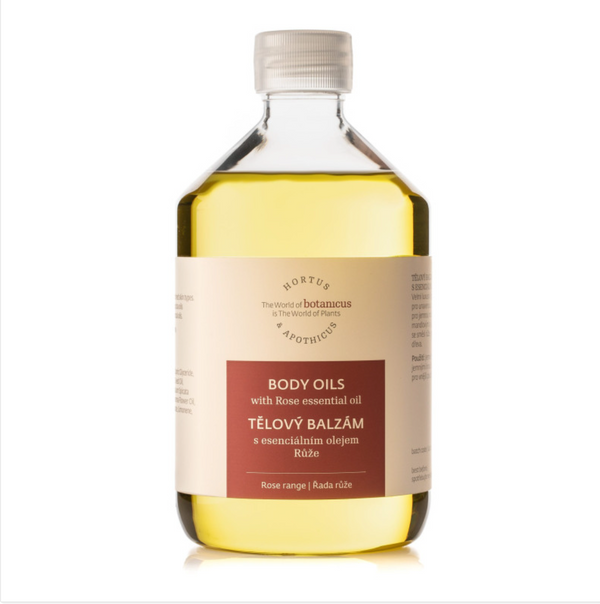 Botanicus - Körperbalsam mit ätherischem Rosenöl - 500ml