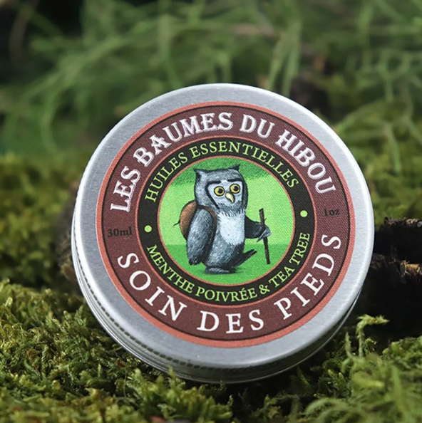 Les Baumes du Hibou - Bio-Fußpflegebalsam – 30 ml