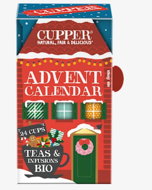 Cupper Adventskalender 2025 24 Tage – 24 Tassen Teegenuss für die Sinne