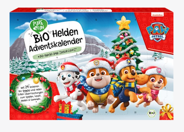 PURE & FUN – Adventskalender 2025 „Helden“ Für kleine Entdecker mit großem Appetit auf Abenteuer
