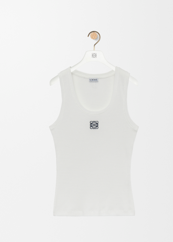 Loewe-Anagram Tank-Top aus Baumwolle