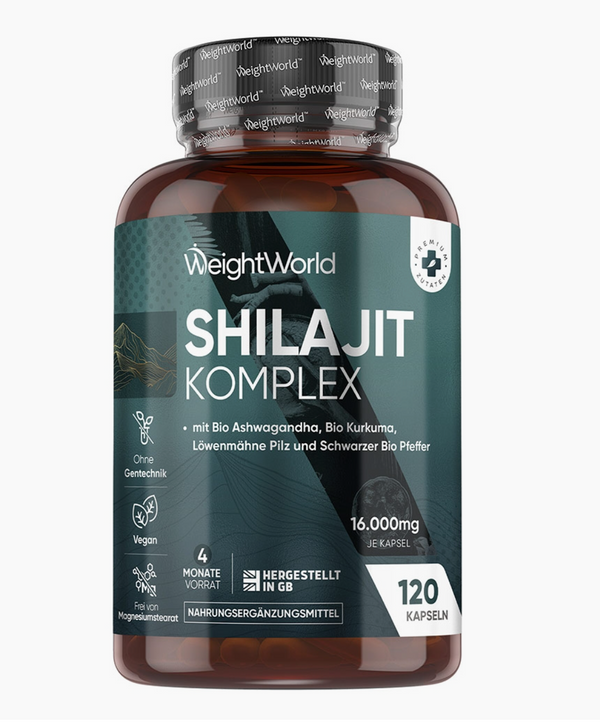 WeightWorld Shilajit Komplex – Energie & Vitalität aus der Natur