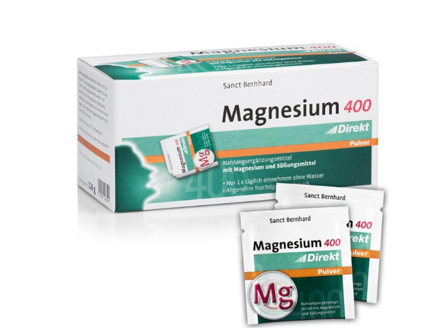 Kräuterhaus Magnesium 400 Direkt – Power für Nerven & Muskeln