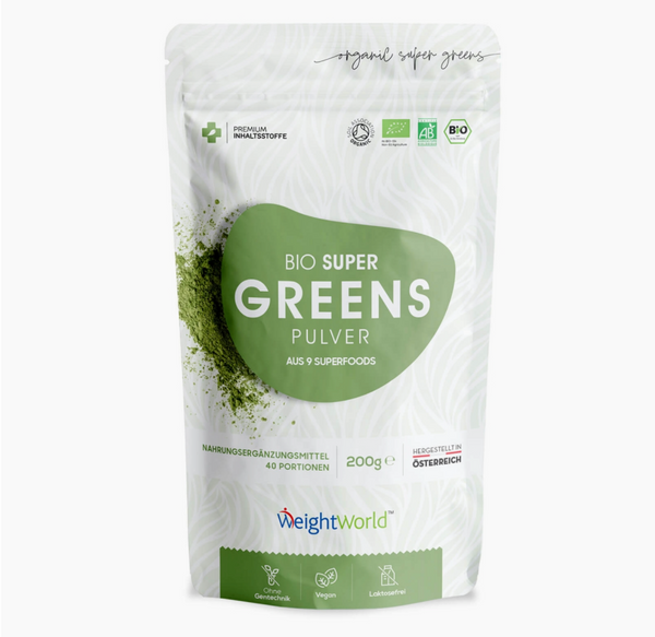 WeightWorld -  Bio Super Greens Pulver