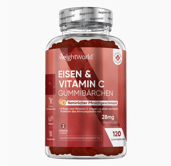Weightworld - Eisen-Gummibärchen mit Vitamin C