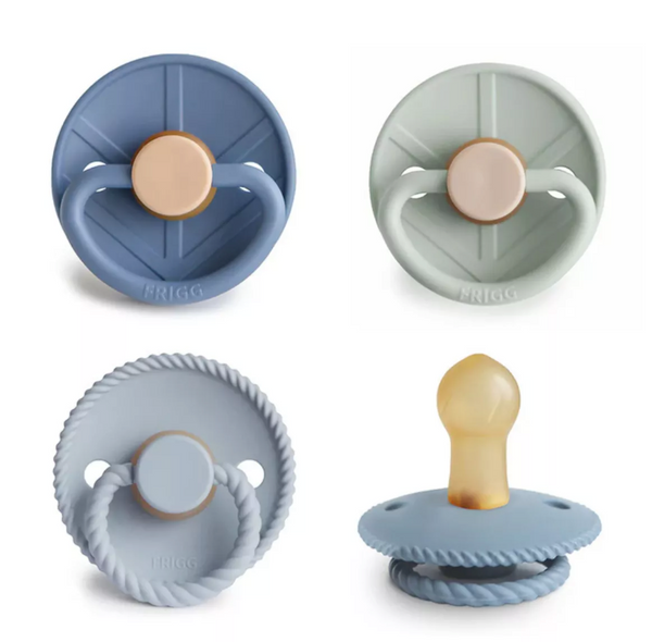 FRIGG - Schnuller 4er-Pack – Skyline Serenity