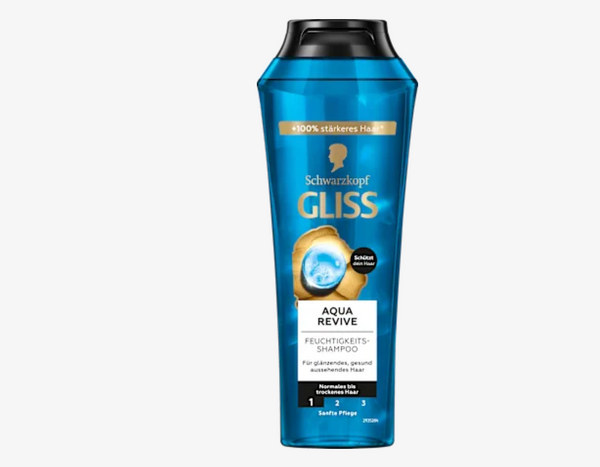 Schwarzkopf GLISS Aqua Revive Shampoo – 250 ml