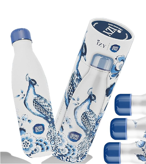 IZY - Heinen Delft Blue – Thermosflasche Peacock (500 ml)
