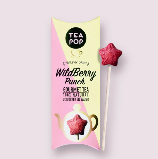 Northern Tea Company - WildBerry Punch – Gourmet TEE am Stiel! (20 Sticks im Display-Tray)