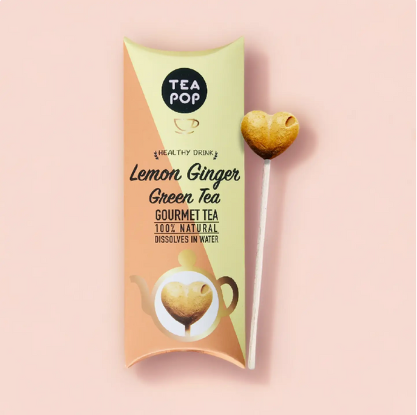 Northern Tea Company - Zitrone-Ingwer-Grüntee am Stiel – Gourmet-Tee (20x Sticks)