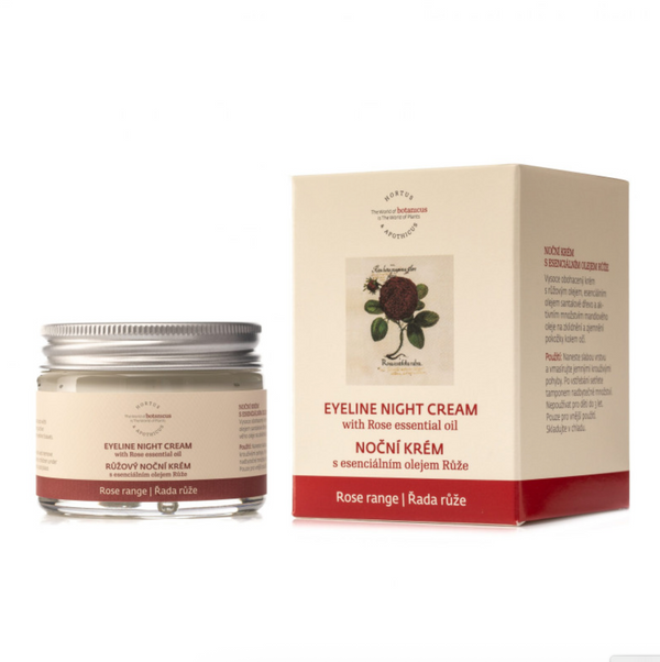 Botanicus - Nachtcreme mit ätherischem Rosenöl – Regenerierende Pflege für die Nacht