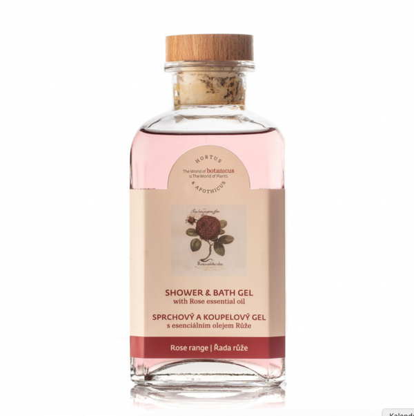 Botanicus - Dusch- & Badegel mit ätherischem Rosenöl – 275 ml