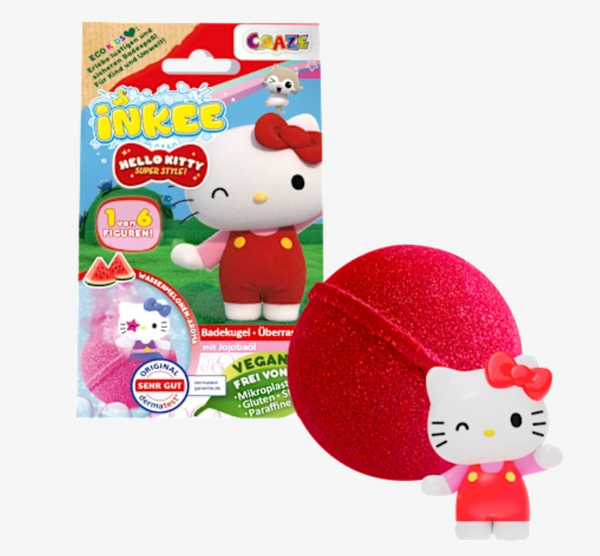 CRAZE Badebombe Hello Kitty – Magischer Badespaß für Kinder