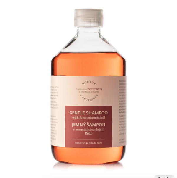 Botanicus - Sanftes Shampoo mit ätherischem Rosenöl – 500 ml