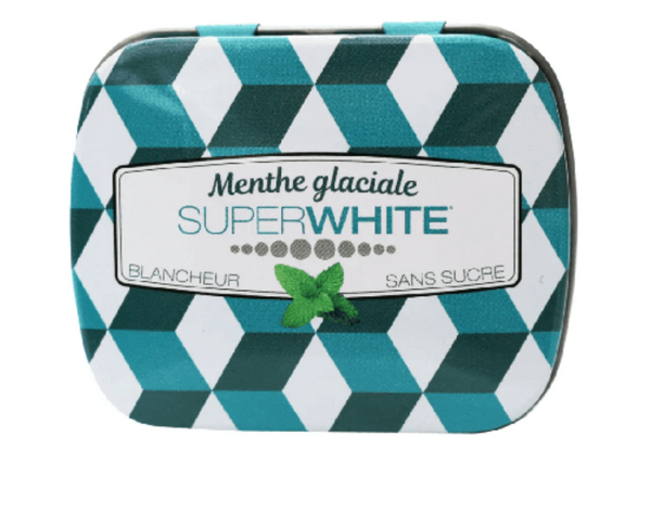 SUPERWHITE MINIMINT Ice Mint – 50 Pastillen