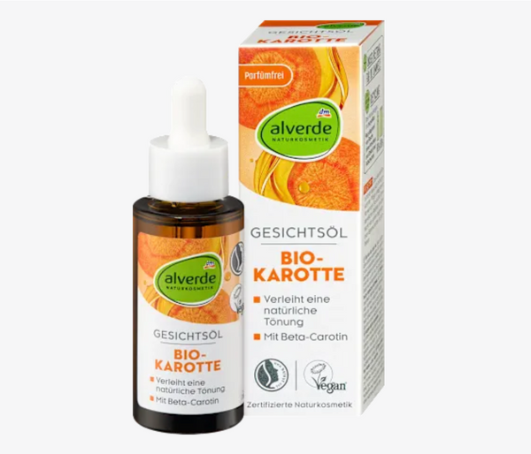 alverde Gesichtsöl Bio-Karotte – Natürliche Pflege für strahlende Haut