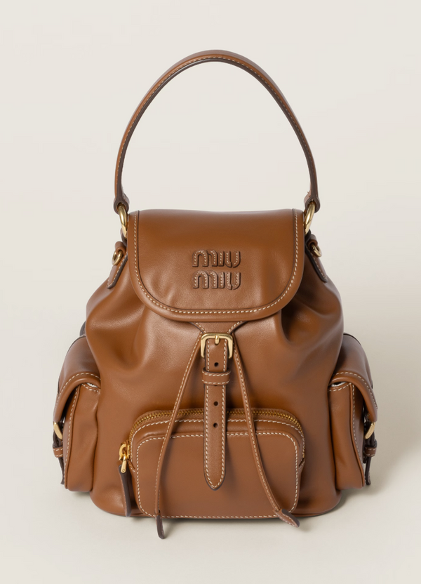 Miu Miu Rucksack aus Leder