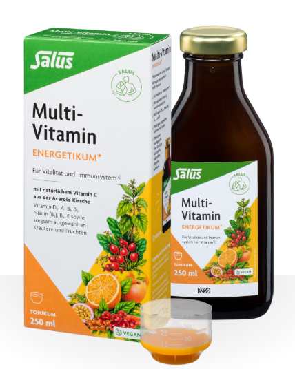 Salus - Multi-Vitamin Energetikum* – Für Energie, Immunsystem & Vitalität - 250ml