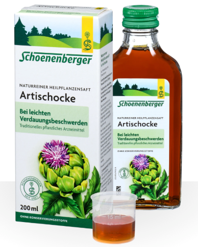 Salus - Naturreiner Heilpflanzensaft Artischocke - 200ml