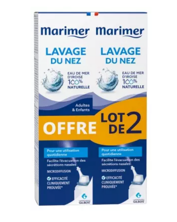 Marimer Spray – Tägliche Nasenhygiene (2 x 100 ml Packung)