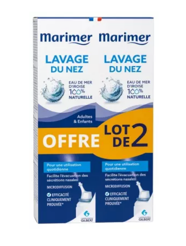 Marimer Nasenspray – Tägliche Nasenhygiene (2 x 100 ml)
