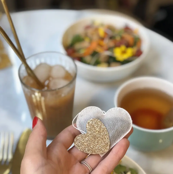 Tea Heritage - Bio-Teebeutel – Goldenes Herz (5 Stück)