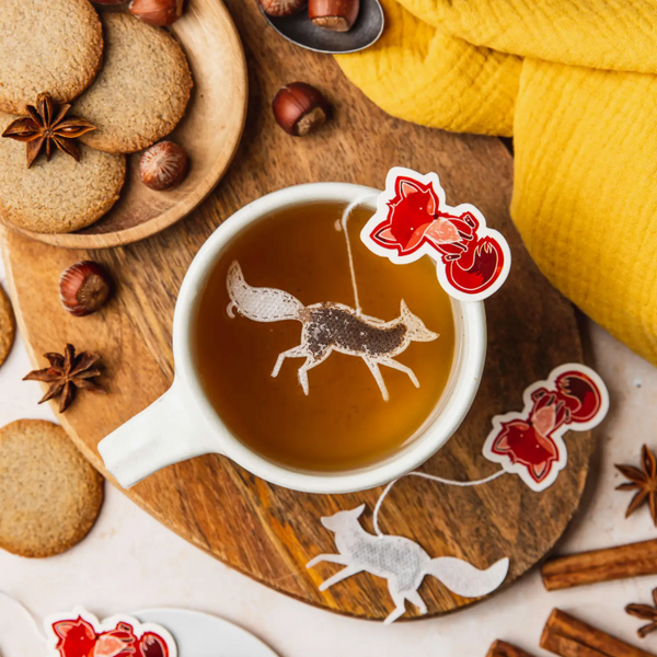 Tea Heritage - Bio-Teebeutel – Fuchs (5 Stück)