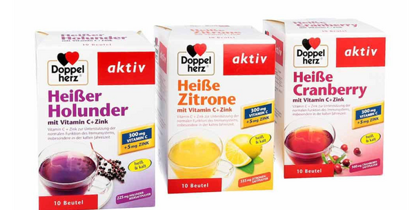 Doppelherz Heiße Winterzeit – 3 Sorten im Probierpaket