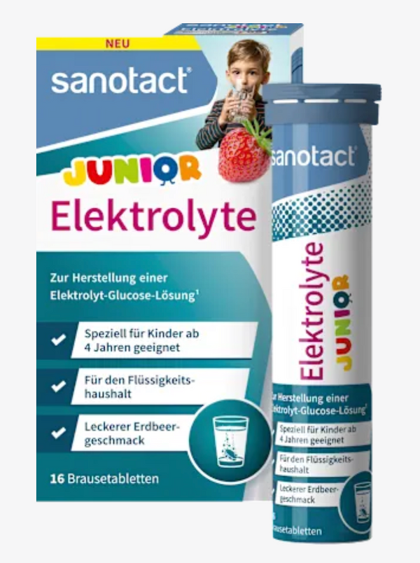 sanotact® Elektrolyte Junior Brausetabletten
