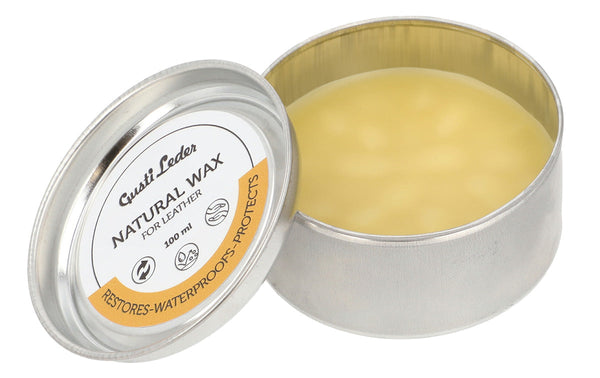 Gusti-Natürliche Lederpflege mit Bienenwachs(100ML)