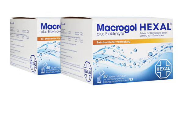 Macrogol HEXAL® plus Elektrolyte – 100 Stück (Kaufe 1, erhalte 1 gratis!)