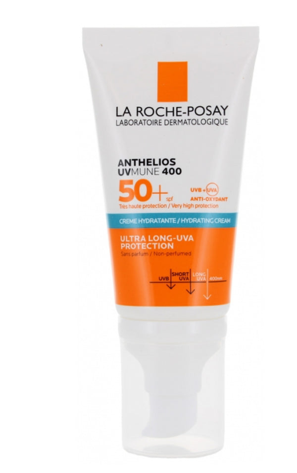 La Roche-Posay Anthelios UVmune 400 Feuchtigkeitscreme SPF 50+ – Ohne Parfum (50 ml)