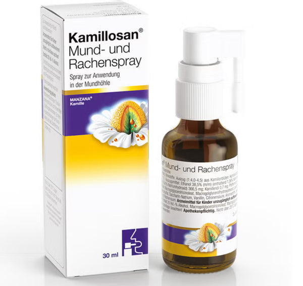 Kamillosan Mund- und Rachenspray – 30 ml