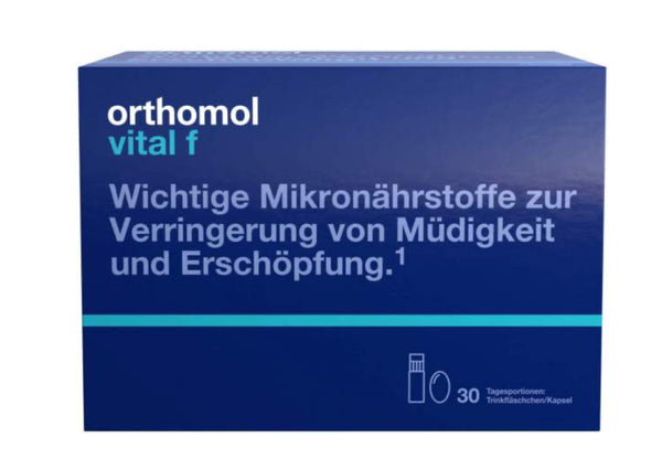 Orthomol Vital F – Für mehr Energie & weniger Erschöpfung