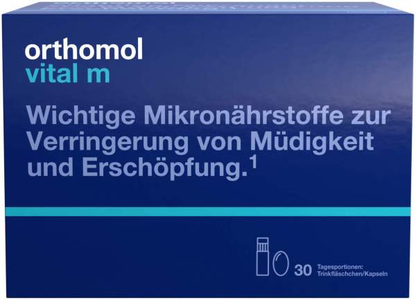 Orthomol Vital M– Für mehr Energie & weniger Erschöpfung